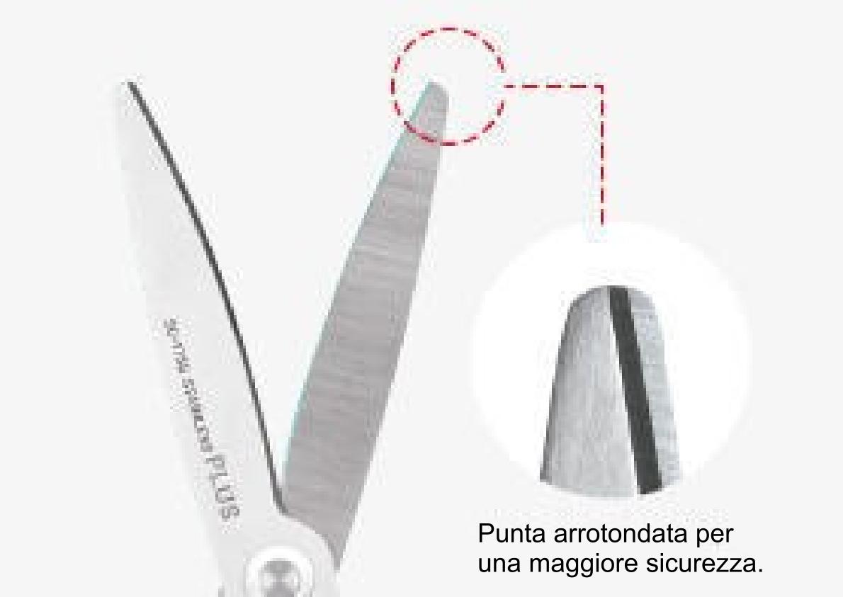 Forbici in acciaio Inox cancelleria giapponese per ufficio e scuola